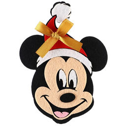 Ёлочная игрушка из фетра своими руками на новый год «Микки Маус», набор для творчества