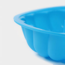 Форма для выпечки Доляна «Немецкий кекс. Заварное печенье», силикон, d=13 см, внутр.d=11.5 см, цвет синий