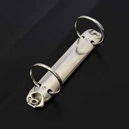 Папка на 2 кольцах А4, Calligrata, 40 мм, 700 мкм, карман на торце, черная  фото 3