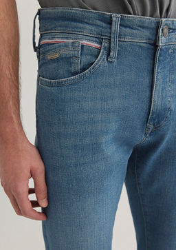 Jake KRMZBYZ Mavi Premium Puslu Vintage Mavi Jean Pantolon  фото 7