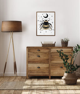 Набор для вышивания PANNA J-7496 Черное золото. Шмель 23 х 30 см