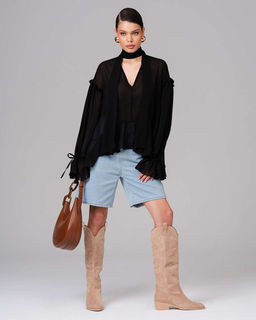 Блузка в стиле бохо BRL004 - Sahar art lab фото 7