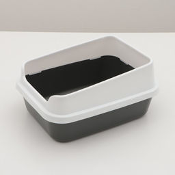 Туалет Сима Люкс с боротм 30 х 39 х 19 см, серый