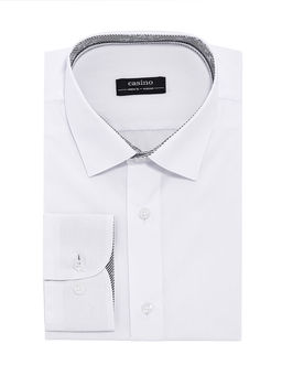 Сорочка мужская длинный рукав CASINO c100/157/ice/Z/17p