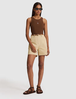 Kahverengi Slim Fit _rme Bluz