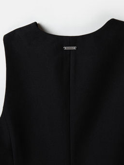 Жилет "Уголь" для девочки 7+