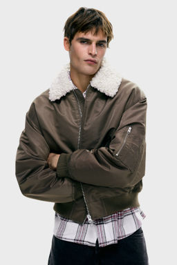 Cazadora bomber de nailon Loose Fit - H&m фото 4