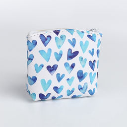 Кошелёк детский Сердечки, монетница, на молнии, МИКС