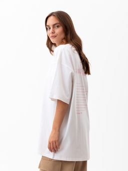 Футболка женская MIST Girl&apos;s rules, размер 48, белая