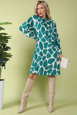 Платье В моем вкусе (изумруд) - Эльза фото 3