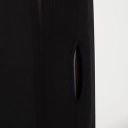 Чехол на чемодан на колёсах, 28" (L), однотонный, чёрный