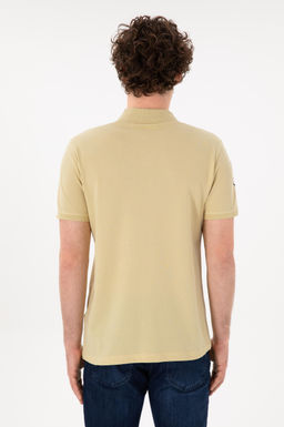 Erkek Slim Fit Polo Yaka A__k Haki Basic Ti__rt Sepette S_rpriz _ndirim - U.s. polo assn фото 6