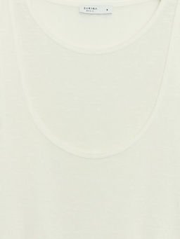 Двойной лонгслив из вискозы / Zarina  фото 9