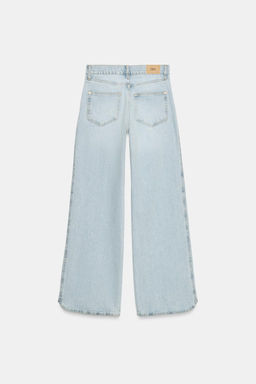 Z1975 STRAIGHT LOW-RISE JEANS WITH SEAM DETAIL - Zara фото 6