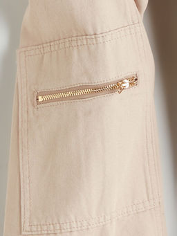 Wideleg K?z ?ocuk Kargo Pantolon