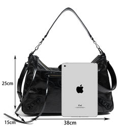 Женская сумка, кожа, MIRONPAN 521205 Черный