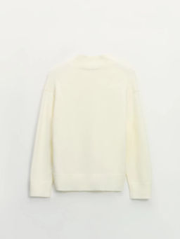 Джемпер оверсайз с V-образной горловиной / Zarina  фото 7