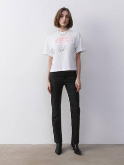 CONTE Футболка с манжетами и рисунком Adventures LD 2690 white-eye - Conte elegant фото 2