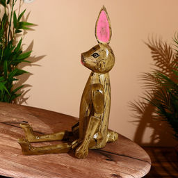 Сувенир «Заяц», висячие лапки, 70 см, дерево