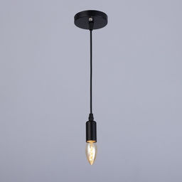 Светильник BayerLux 1929/1BK E14 40 Вт черный 5×5×105 см