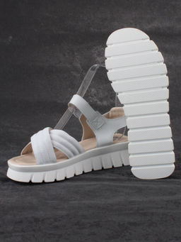 08-PED168-1 WHITE Босоножки женские (натуральная кожа)