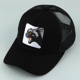 Кепка «Пантера», цвет чёрный, р-р 56