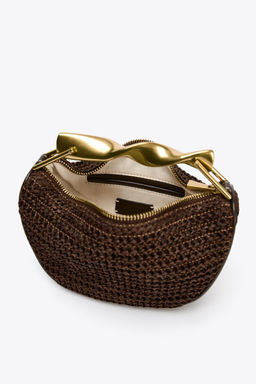 MINI BAG WITH METAL HANDLE