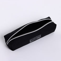 Косметичка-пенал на молнии Sports happy, чёрная - Simaland фото 3