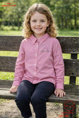 Детская рубашка для девочки
