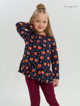 Костюм Алиса лисята на синем-марсала - Sovalina фото 8