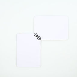 Цена за 2 шт. Блокнот А6, 40 листов на скошенном гребне. Белые листы. «Корги»