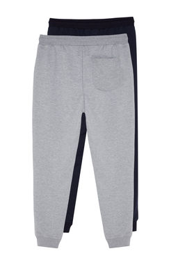 TRENDYOL MAN Gri-Siyah Regular/Normal Kesim Pacas? Lastikli Jogger 2li Paket Esofman Alt? TMNAW22EA0279 - Trendyolmilla фото 27