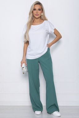 Брюки палаццо(беж) Б9051 - Lt collection фото 12