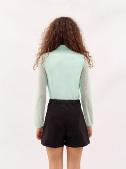 CRB wear/CWJG 63195-38 Водолазка для девочки,ментоловый/Ex.Cherubino  фото 2