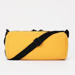 Сумка спортивная на молнии, наружный карман, цвет жёлтый - Simaland фото 3