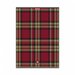 Цена за 6 шт. Тетрадь общая ученическая ErichKrause Scottish Cage, А4, 48 листов, клетка_MIX_PACK фото 5