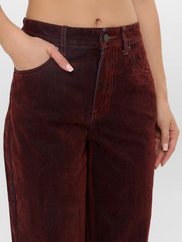 Джинсы женские коричневые - Mark formelle фото 6