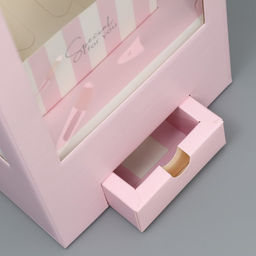 Коробка подарочная для цветов с вазой из МГК складная, упаковка, «Для тебя», 16×23×16 см