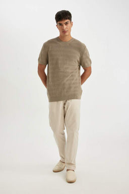 Хлопковые брюки скинни Jogger - Defacto фото 2