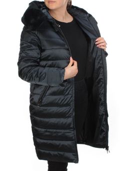 815-E03 DARK BLUE Пальто зимнее женское VISDEER (200 гр. тинсулейт) - Fashion фото 6