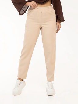 Брюки женские, цвет бежевый