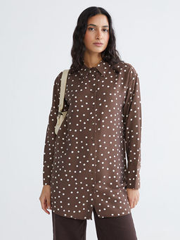 Puantiyeli Kad?n G?mlek Tunik