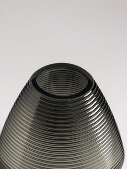 Ваза «Хэдли», 19.5×13.5 см, стекло, серо-зеленая