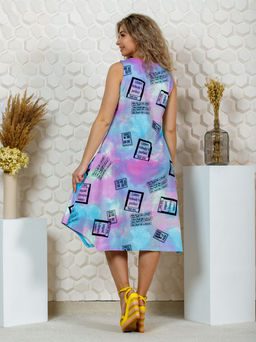 751 Сарафан"Тай дай сирень"