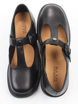 06-M47-15 BLACK Туфли женские (натуральная кожа)