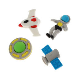 Набор ластиков фигурных 4 штуки Космос, МИКС - Simaland фото 2