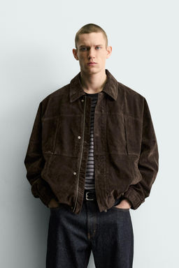 FAUX SUEDE JACKET - Zara фото 11