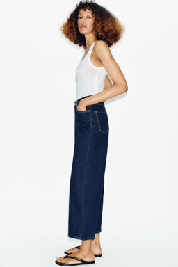 JEANS Z1975 CULOTTE TIRO ALTO COMFORT / Azul - Zara фото 5