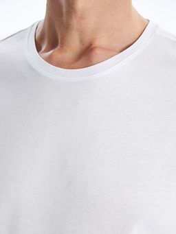 Bisiklet Yaka Penye Erkek Ti??rt