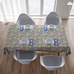 Скатерть 150х145см "Marcella", длина стола до 110см, на 4 персоны, рогожка (хлопок 100%) 171г/м2, упаковка классическая, пакет ПВХ 28х41см, "Домашняя мода" (Россия)